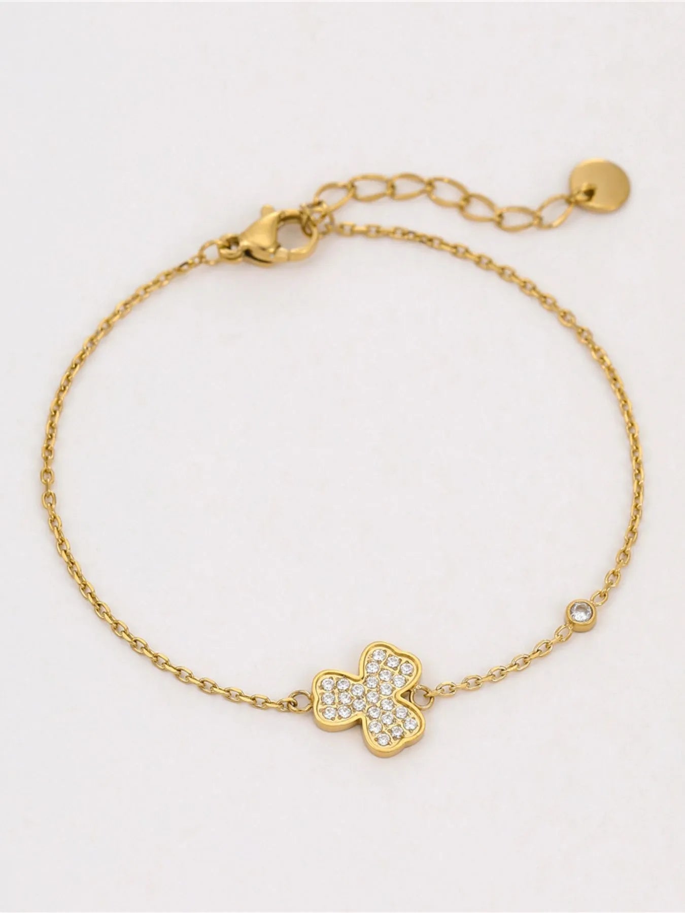 Stainless Steel Zircon Bracelet